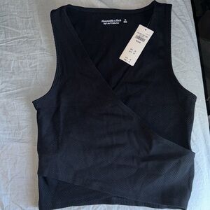 Abercrombie&Fitch wrap tank crop top